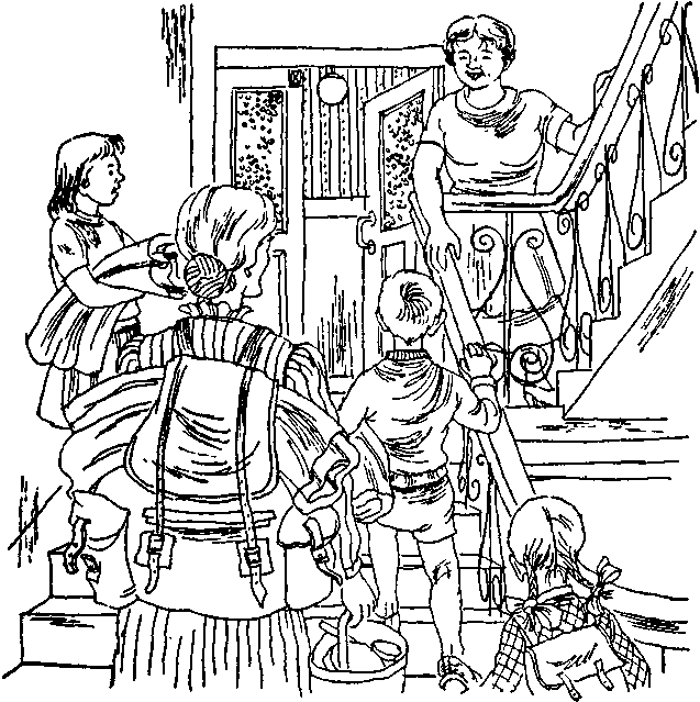 Папа, мама, восемь детей и грузовик (Художник Юхан Вестли) - i_008.png