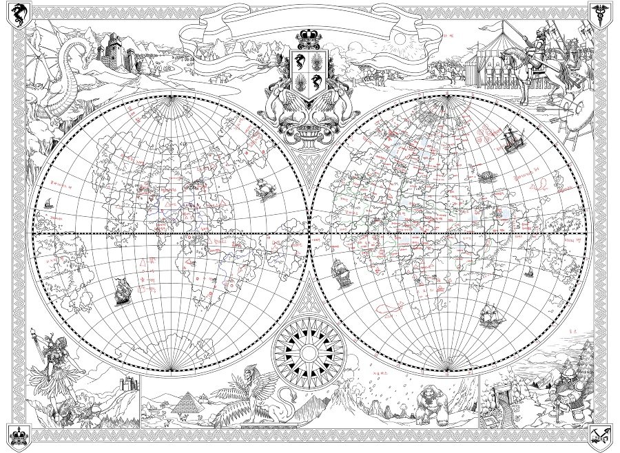 Лунный скульптор. Книга 10 (ЛП) - maps.jpg