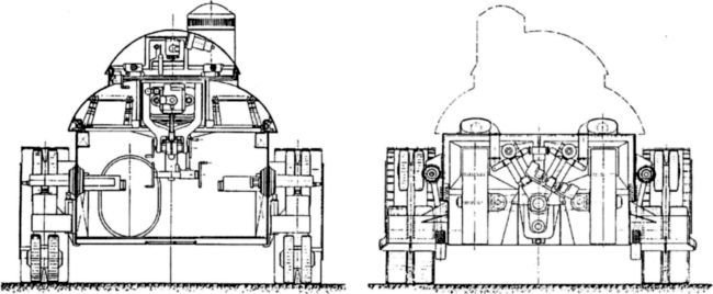 Маневренные танки СССР Т-12, Т-24, ТГ, Д-4 и др. - i_066.jpg